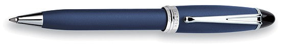 Blue & Silver Ballpoint Pen by Aurora