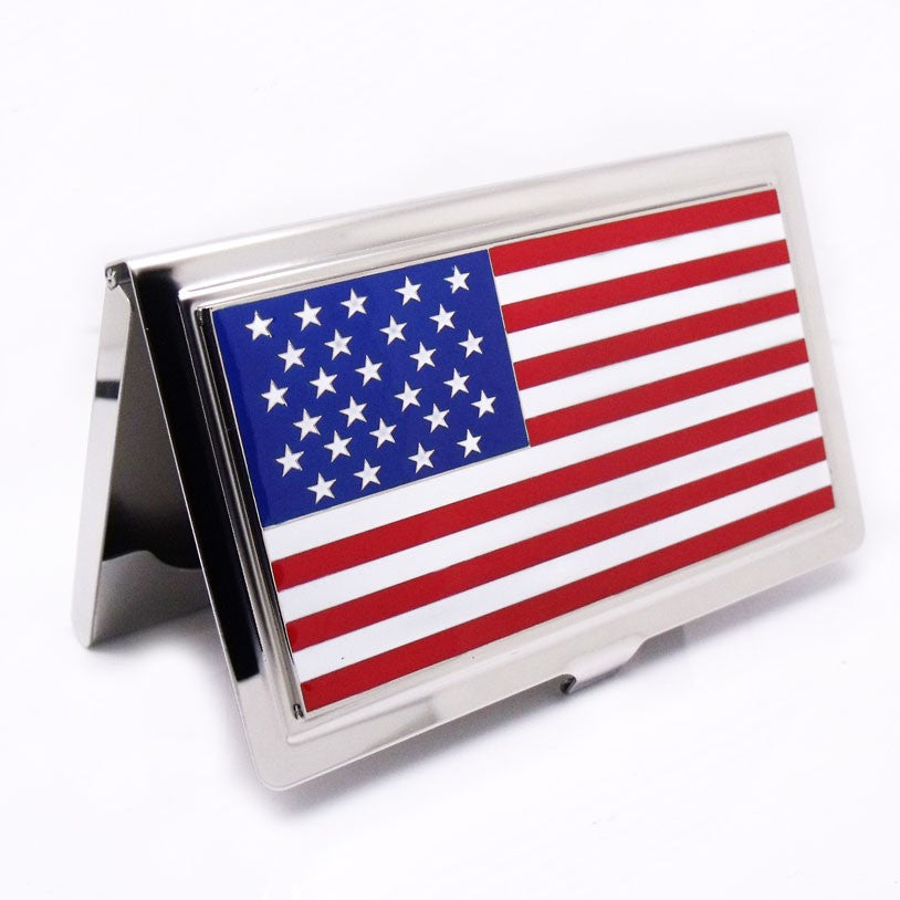 American Flag Business Card Case - Executive Gift Shoppe