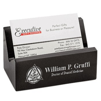 Dentist's Desktop Business Card Holder