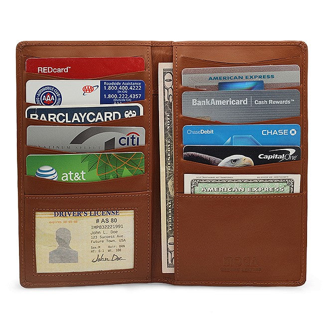 Premium Leather Credit Card Holder & Wallet