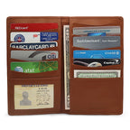 Premium Leather Credit Card Holder & Wallet