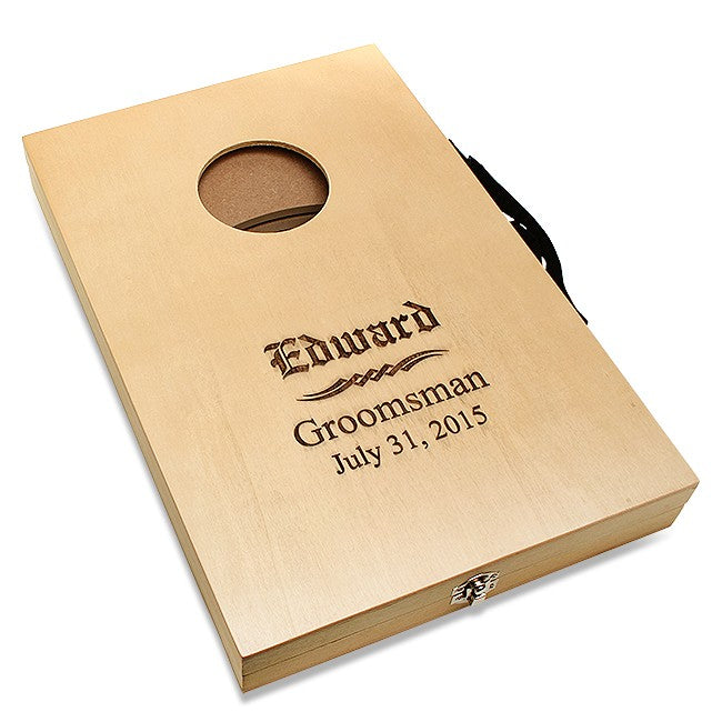 Groomsmen Gifts Mini Cornhole Game