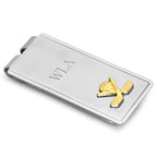 Golfer's Collection Spring Loaded Money Clip - Executive Gift Shoppe