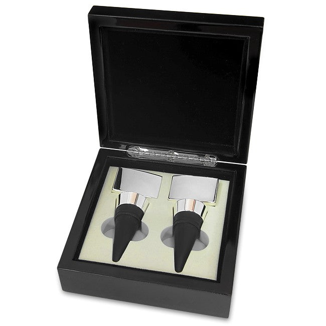 Double Wine Stopper Gift Set