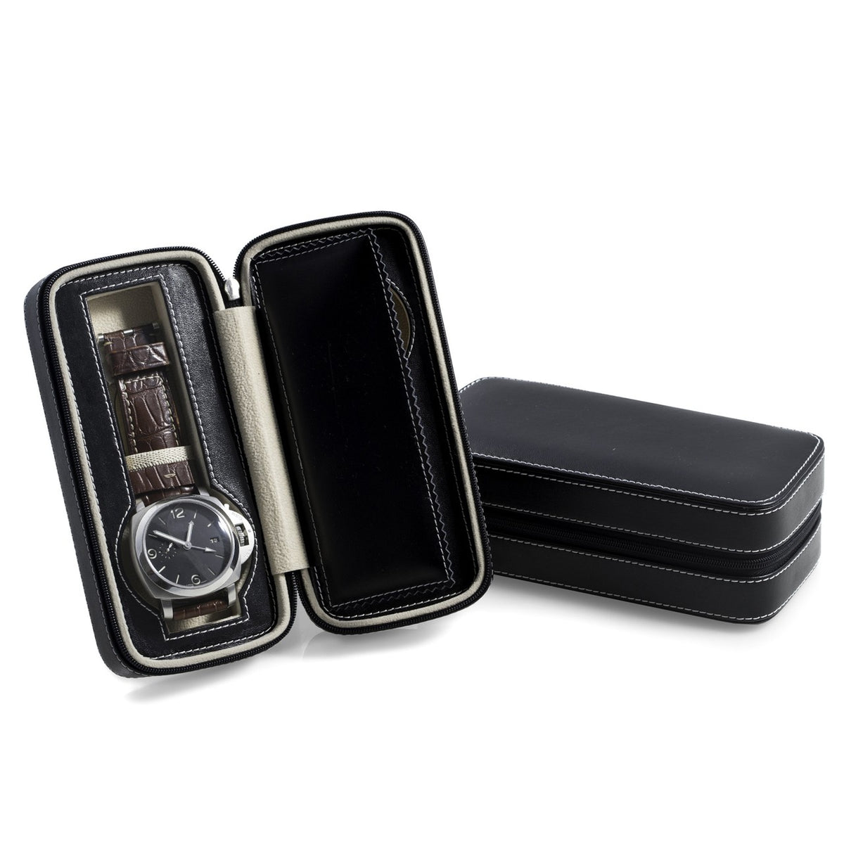 Two Watch Travel Case