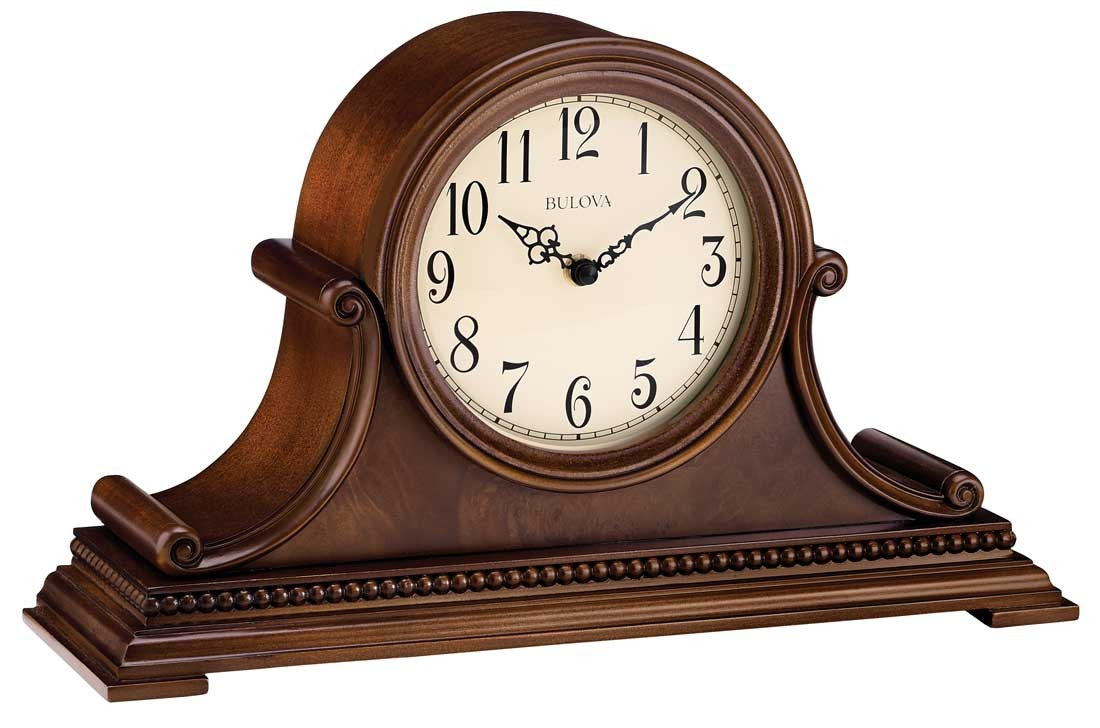 Asheville Chiming Mantel Clock By Bulova