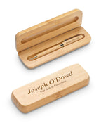 Bamboo Engraved Wood Pen and Box - Executive Gift Shoppe
