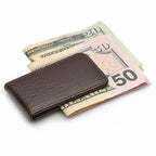 Classic Leather Personalized Magnetic Money Clip