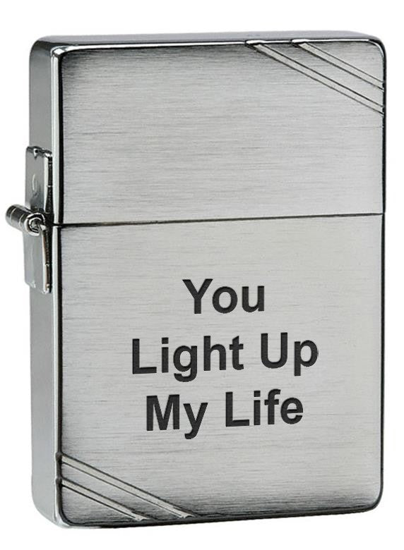 1935 Replica Zippo Lighter With Slashes