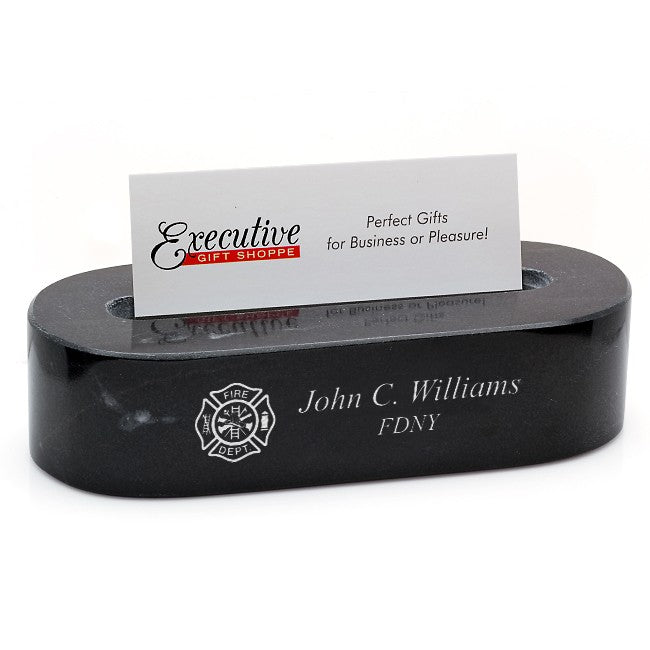 Firefighter's Desk Business Card Holder - Executive Gift Shoppe