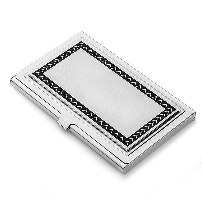 The Outback Stainless Steel Business Card Case - Executive Gift Shoppe