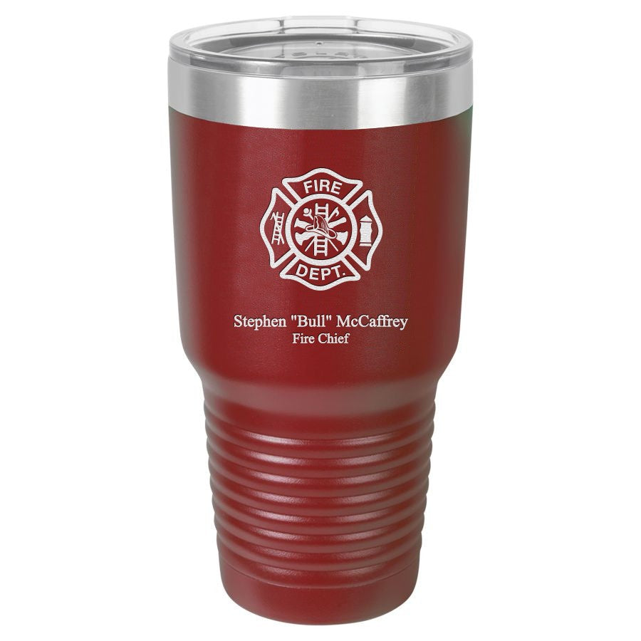 Firefighter's Personalized 30 Ounce Polar Camel Tumbler