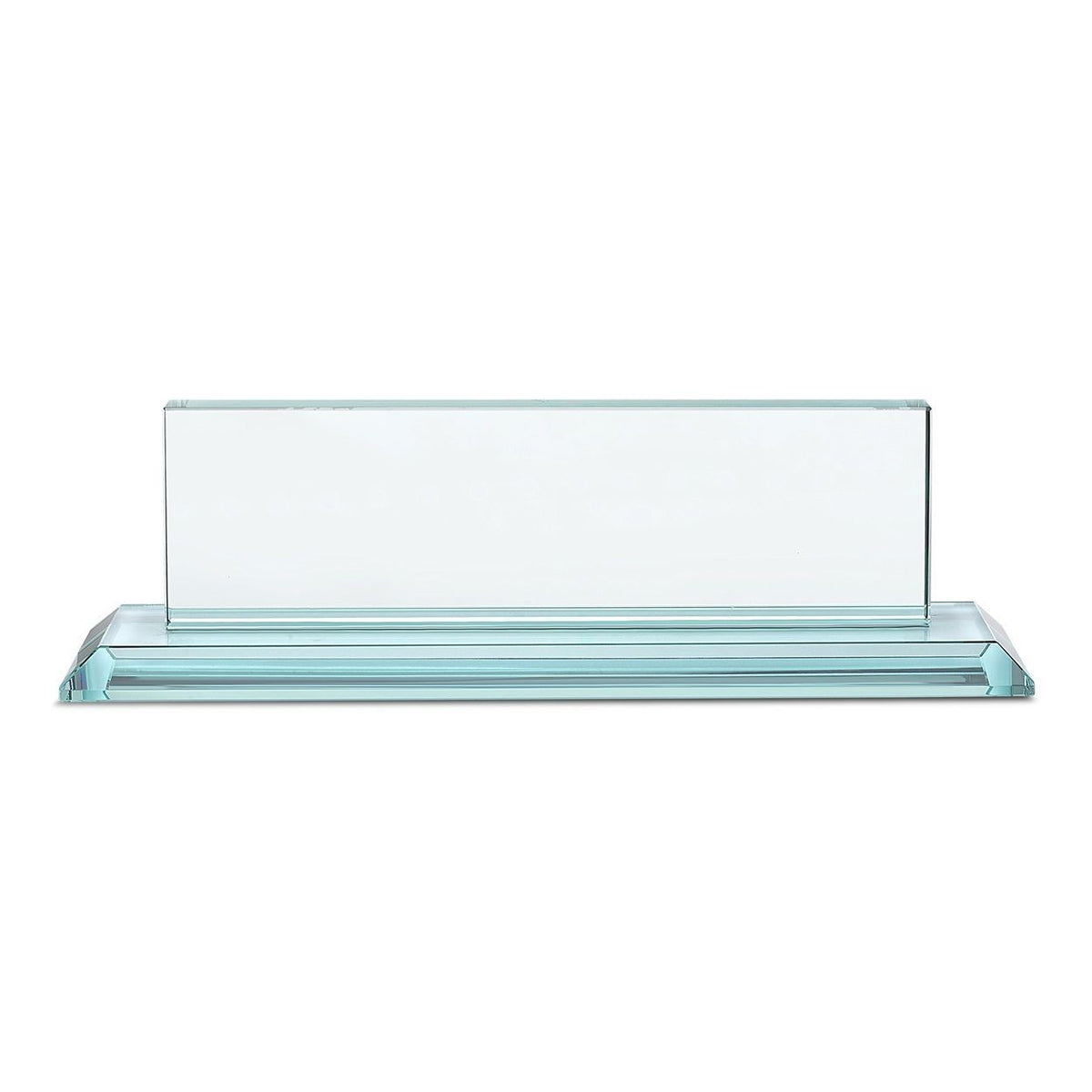 Distinguished Collection Personalized Crystal Desktop Name Plate