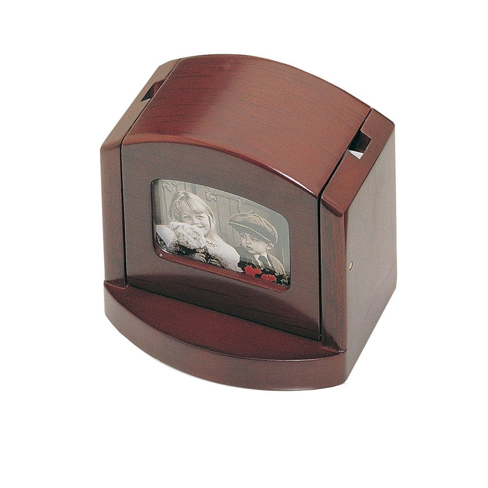Pop-Up Business Card Box With Picture Frame - Executive Gift Shoppe