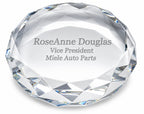 Premier Crystal Round Paper Weight