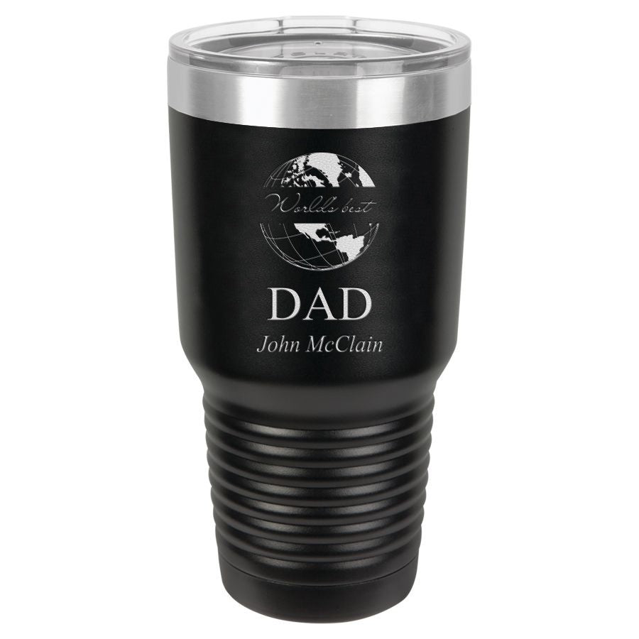 World's Best Dad Personalized 30 Ounce Tumbler