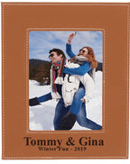 Personalized Rawhide 5" x 7" Picture Frame