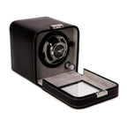 Black Leather Single Watch Winder