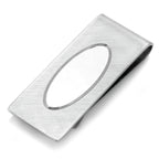 Sterling Silver French Fold Engraved Money Clip - Executive Gift Shoppe