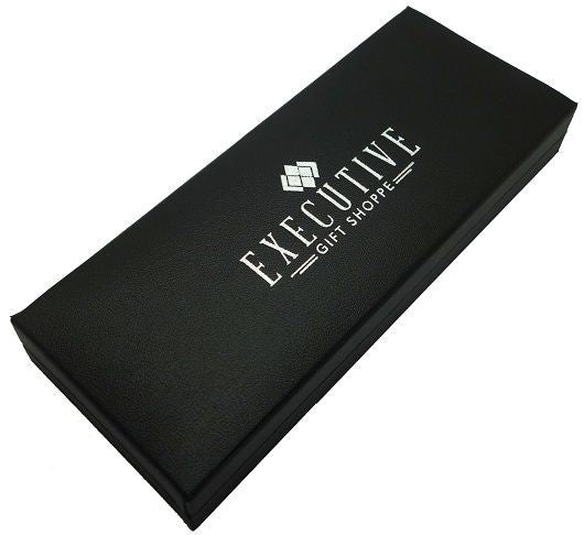 Executive Collection Laser Engraved Black & Gold Rollerball Pen