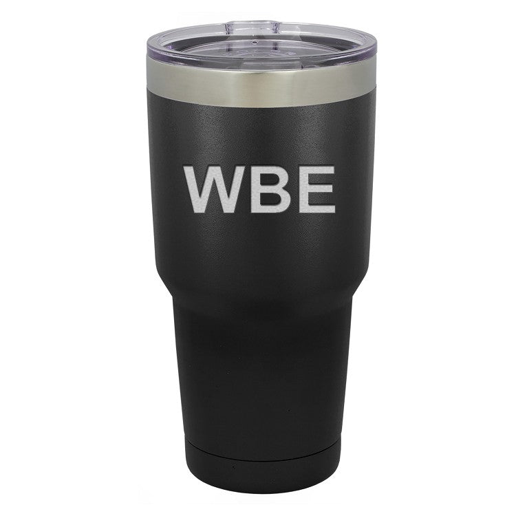 Personalized 30 Ounce Black Polar Camel Tumbler