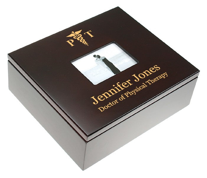 Physical Therapist's Treasure Box with Photo Frame