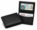 Leather Credit Card Wallet w/ ID Window - Executive Gift Shoppe