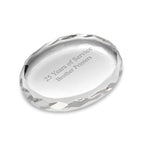 Custom Engraved Oval Desktop Paperweight