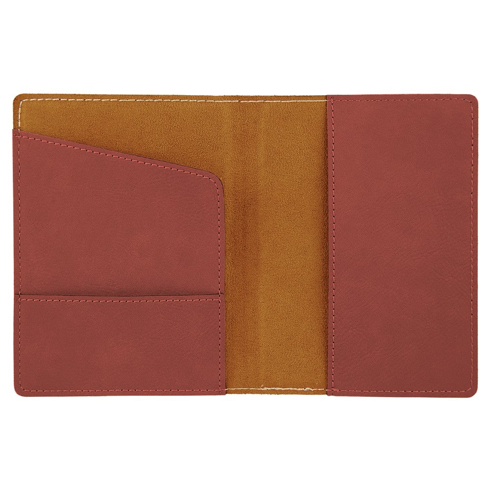 Personalized Rose Passport Holder