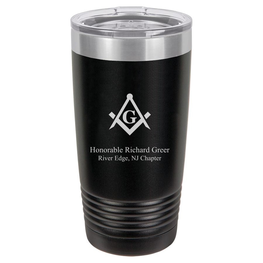 Masonic Personalized Travel Coffee Mug