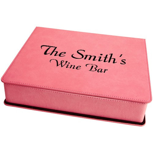 Personalized Pink 5 Piece Wine Tool Set