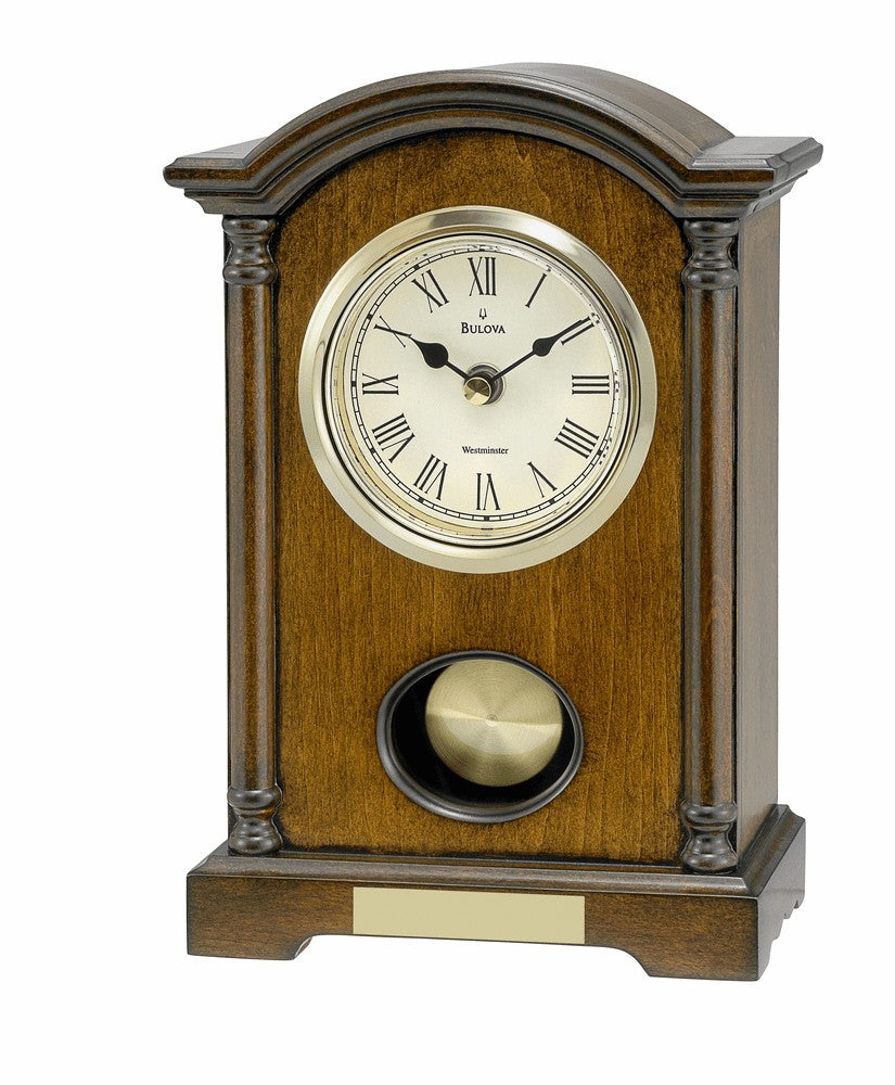 Dalton Personalized Tabletop Clock by Bulova