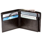 Men's Bifold Wallet with ID & Credit Card Flap - Executive Gift Shoppe