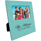 Teal 5" x 7" Picture Frame with Large Personalization Area