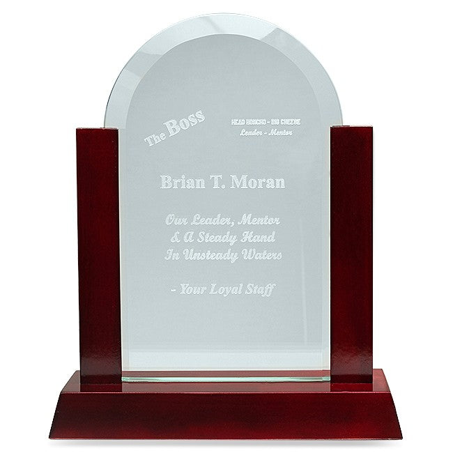 The Boss Jade Dome & Rosewood Award