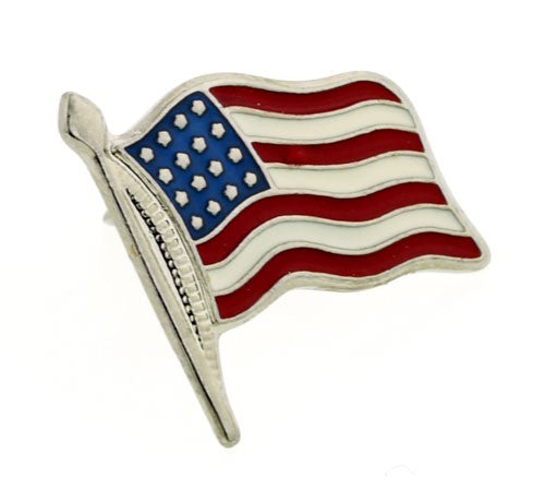 American Flag Tie Tac