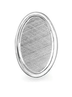 Antiqued Sterling Silver Engravable Tie Tack