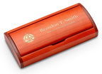 Diamond Cut Personalized Ballpoint Pen with Wood Box for Dentists