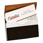 Personalized Black & Gold Business Card Case