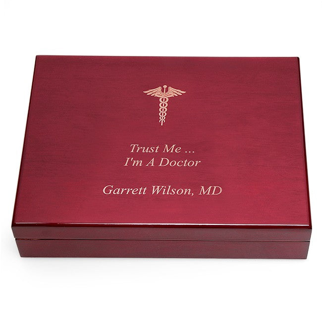 Personalized Medical Theme Humidor