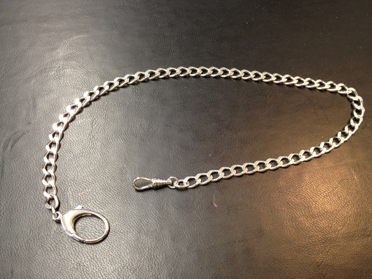 Sterling Silver 11" Charles Hubert Pocket Watch Chain - Executive Gift Shoppe