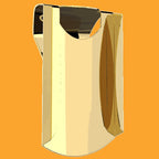 Engraved Metal Money Clip & Credit Card Holder - Gold