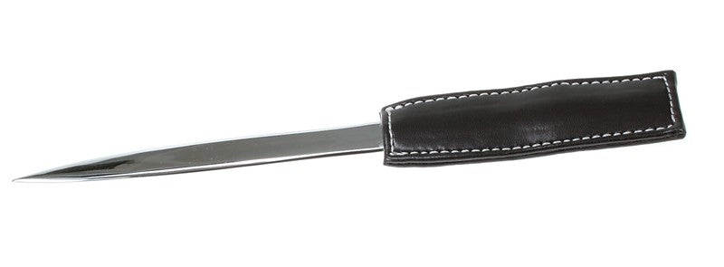 Letter Opener with Faux Leather Handle