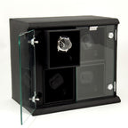 Quadruple Watch Winder With Removable Individual Winders