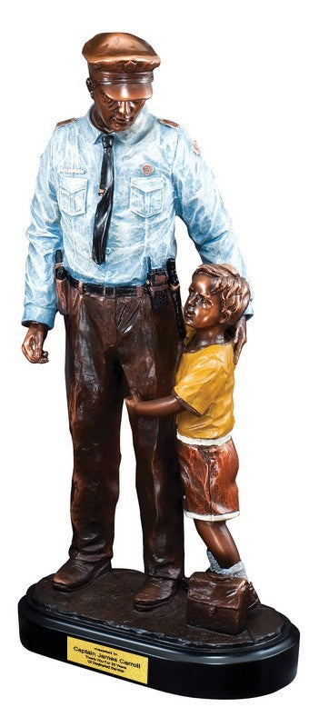Police Officer With Child Personalized Award