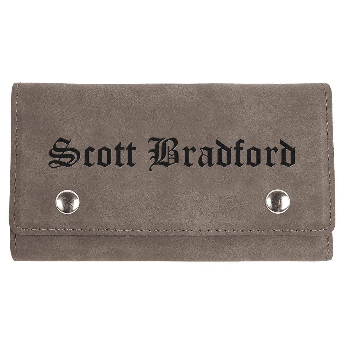 Personalized Gray Playing Cards & Dice Set