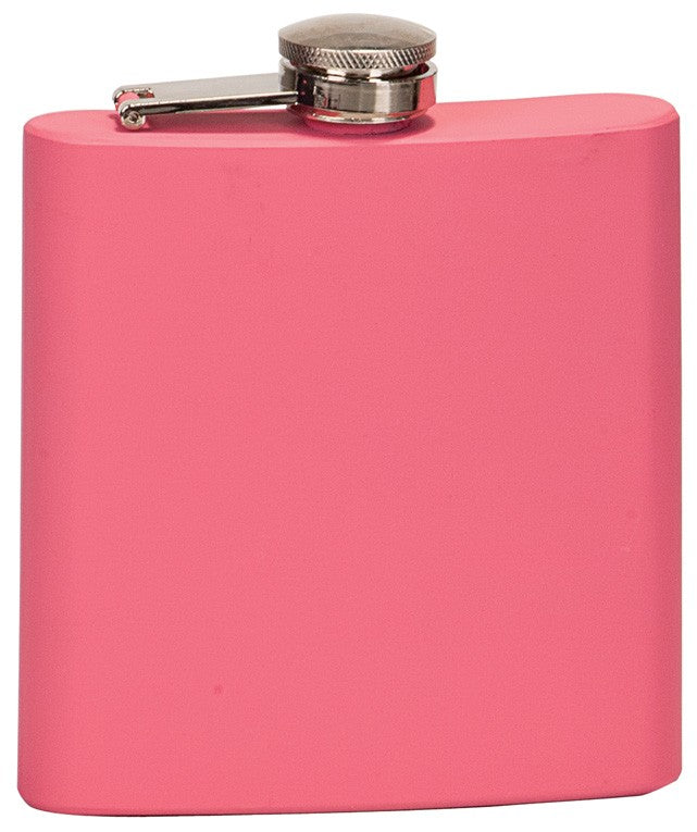 Personalized Pink Alcohol Flask - Executive Gift Shoppe