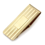 14 Karat Gold Engine Turned Engravable Money Clip - Executive Gift Shoppe