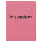 Personalized Pink Passport Holder